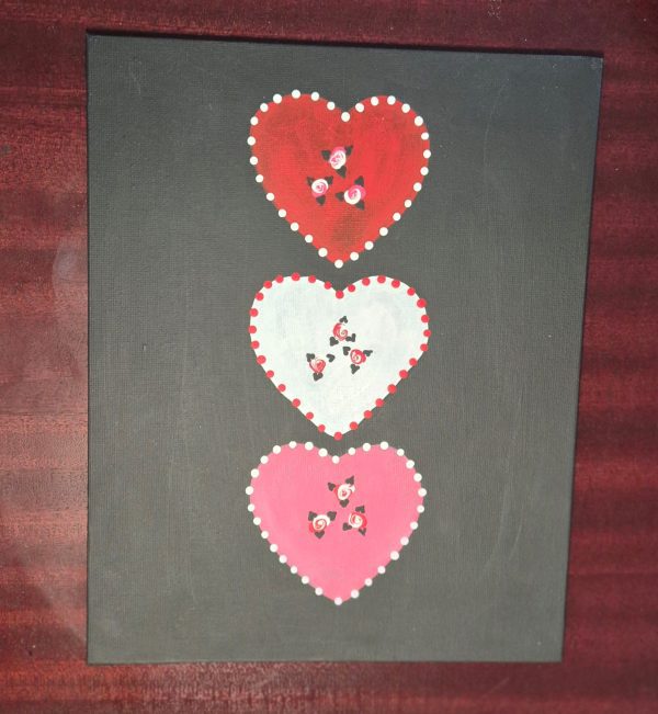 Hearts & Flowers Collection - Limited Edition Original Artwork - Image 8