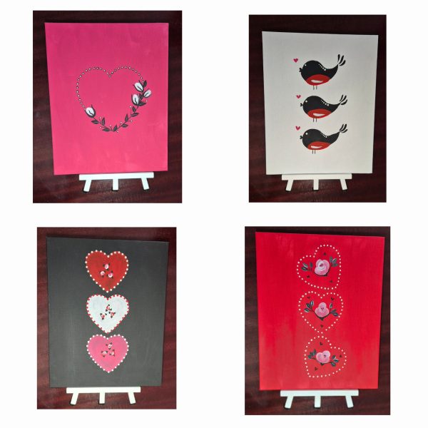 Hearts & Flowers Collection - Limited Edition Original Artwork