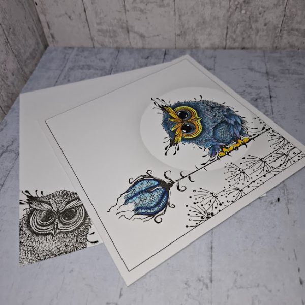 Blue Owl Card - Image 2