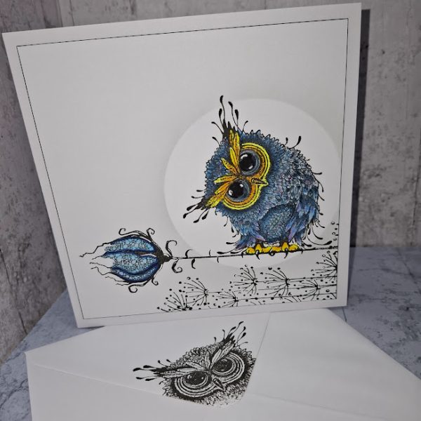 Blue Owl Card - Image 3