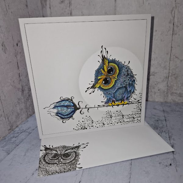 Blue Owl Card