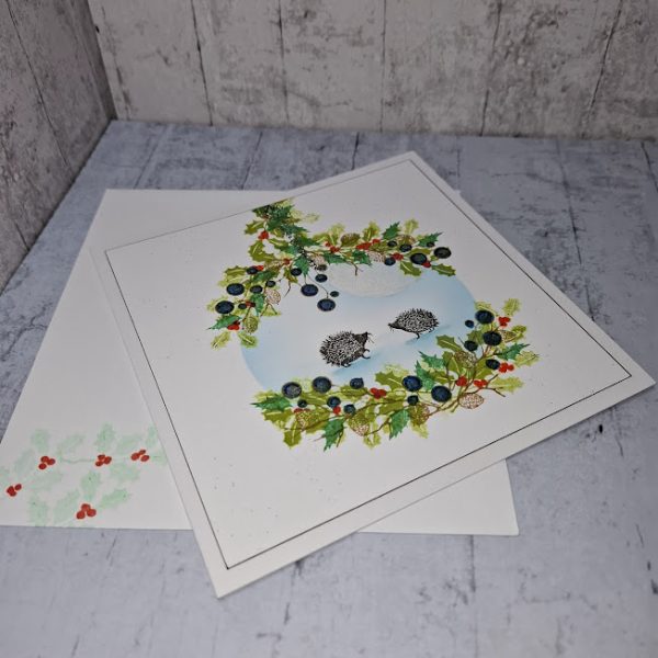 Holly Bauble Christmas Card - Image 4