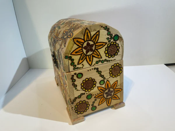 Jewellery Box, Unique, Wooden, (D) - Image 3