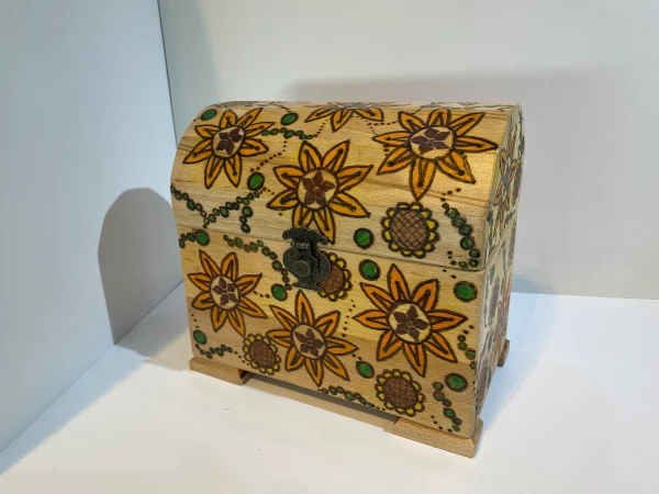 Jewellery Box, Unique, Wooden, (D)