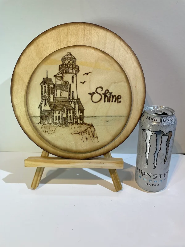 Shine. Lighthouse in pyrography (M) - Image 2