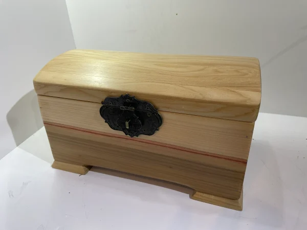 Unique, Wooden, Jewellery or Precious items Box (D)