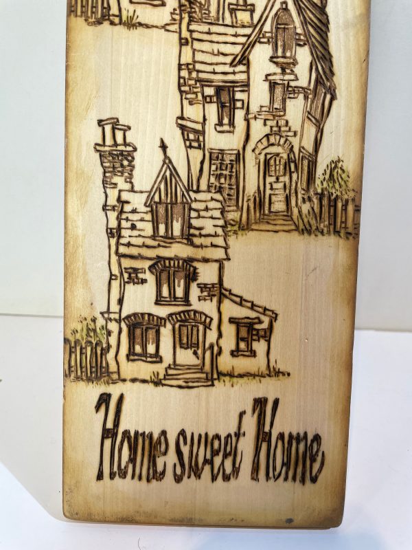 Home Sweet Home. Pyrography (D) - Image 3