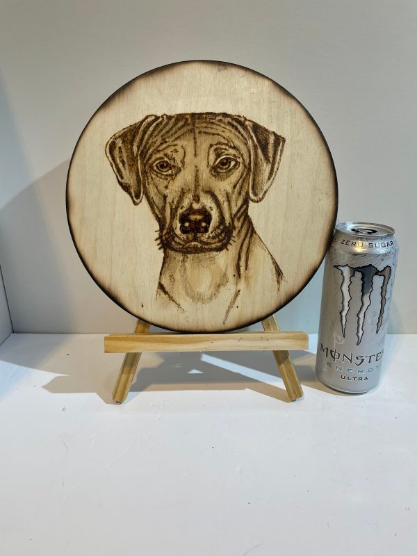 Man's Best Friend. Pyrography (I) - Image 2