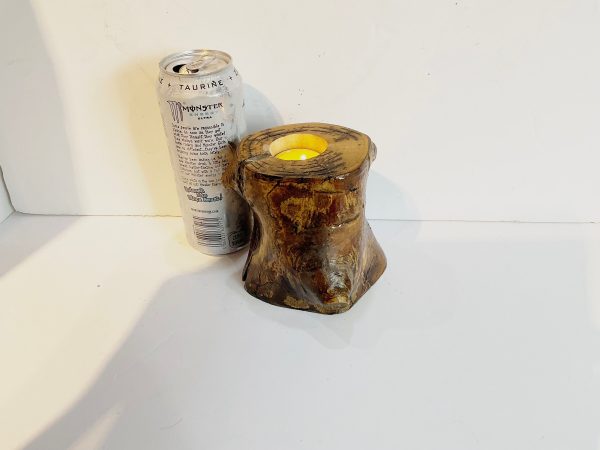 Handmade, Unique, Tea Light Holder. (B) - Image 2