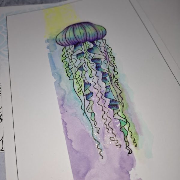 Stunning Jellyfish Card - Image 3