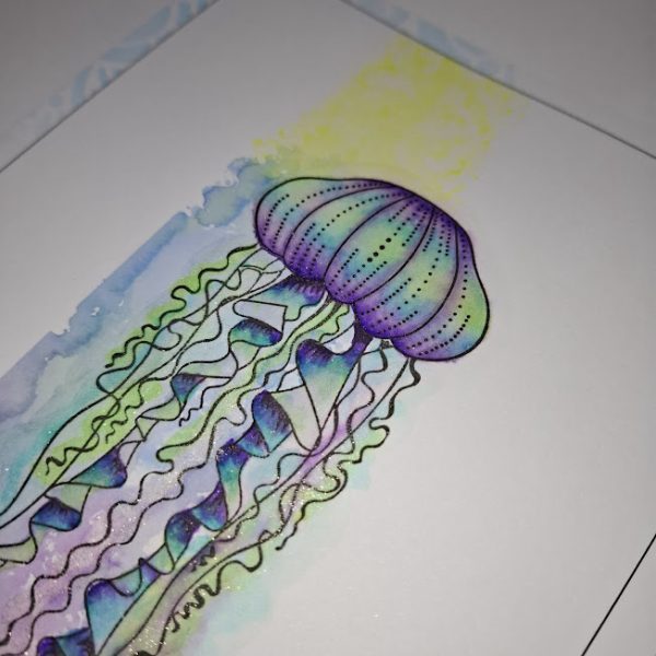 Stunning Jellyfish Card - Image 4