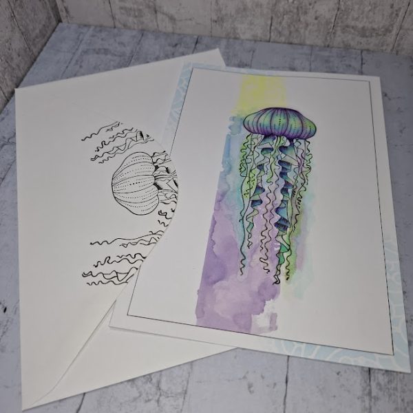 Stunning Jellyfish Card - Image 5