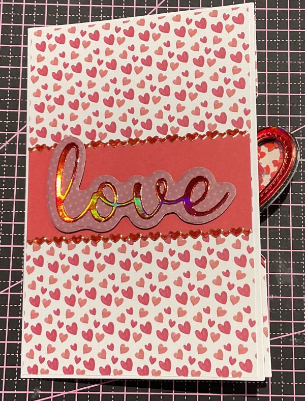 Valentines trifold card - Image 2