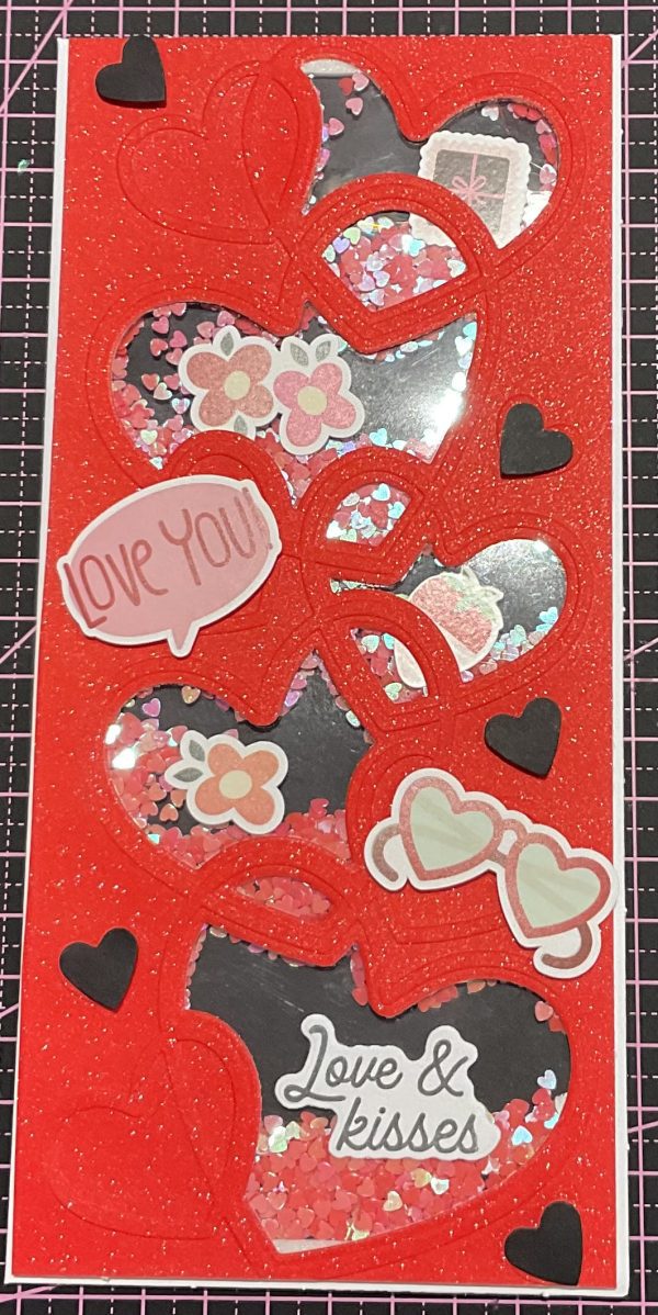 Valentines DL shaker card