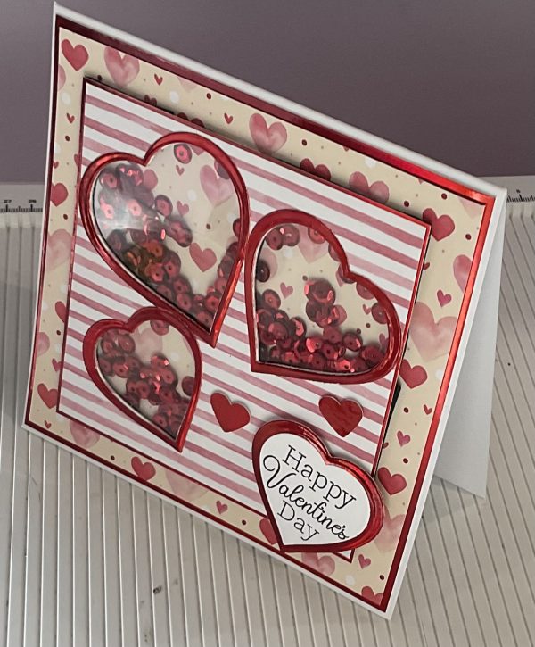 Valentines shaker card - Image 3