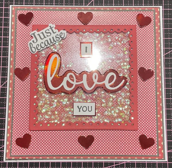 Valentines shaker card - Image 2