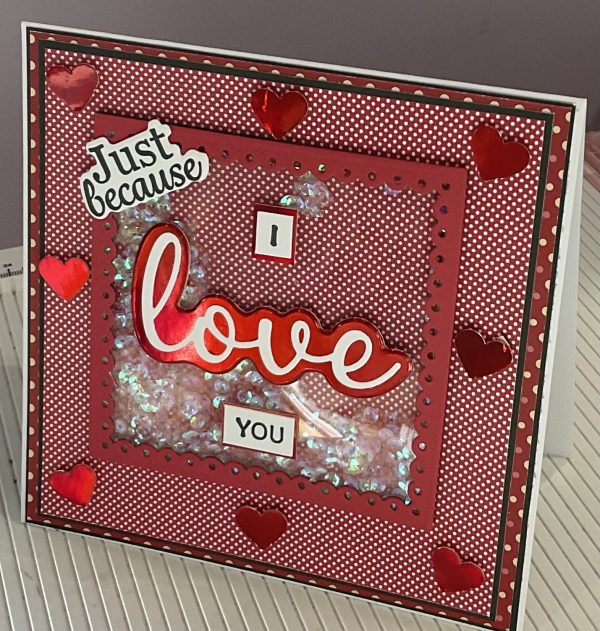 Valentines shaker card - Image 4