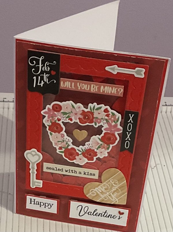 Valentines shaker card - Image 3