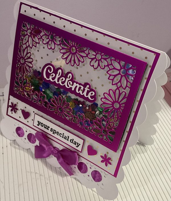 Celebration shaker card - Image 4