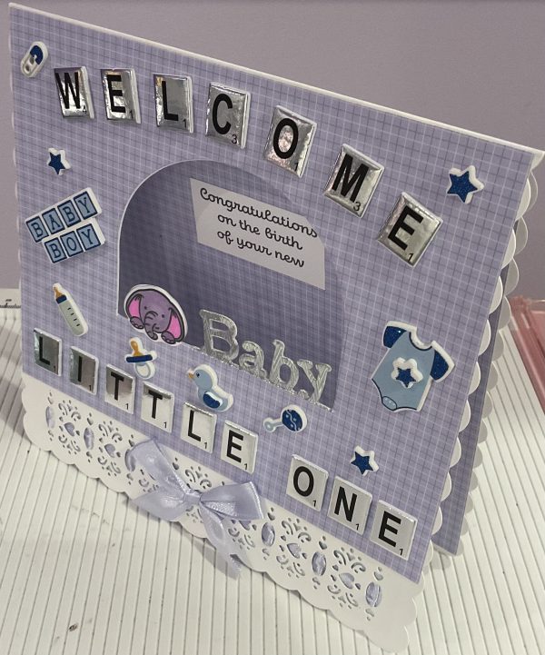 New baby boy card - Image 3