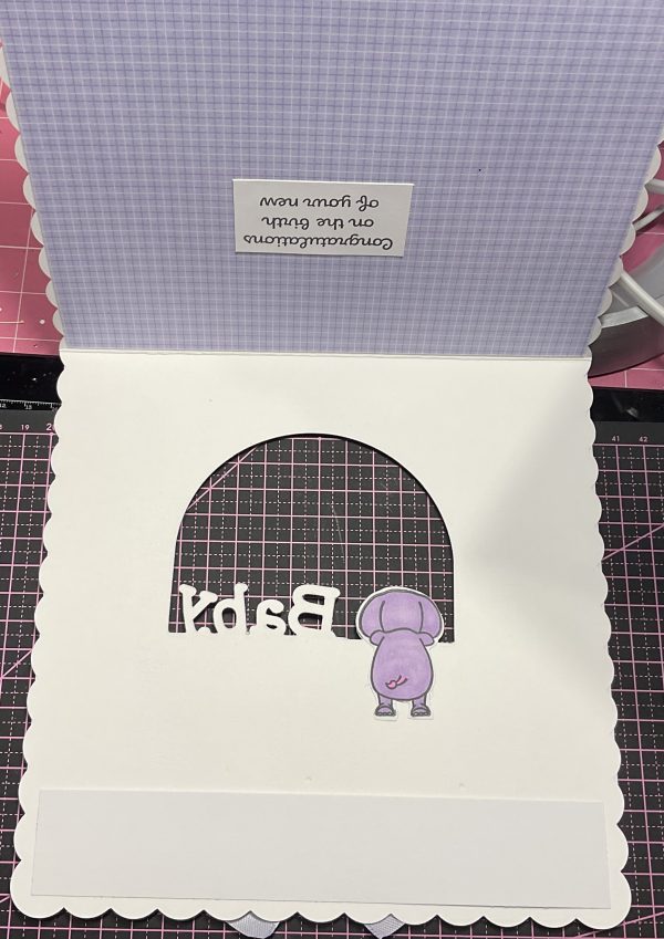 New baby boy card - Image 4