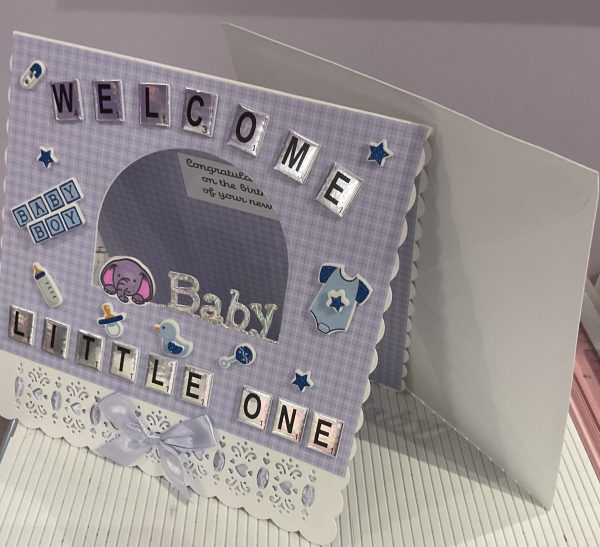 New baby boy card - Image 5