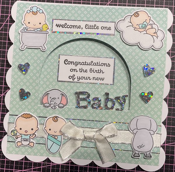 New baby card