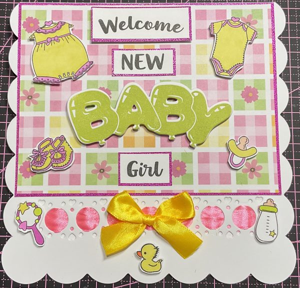 New baby card