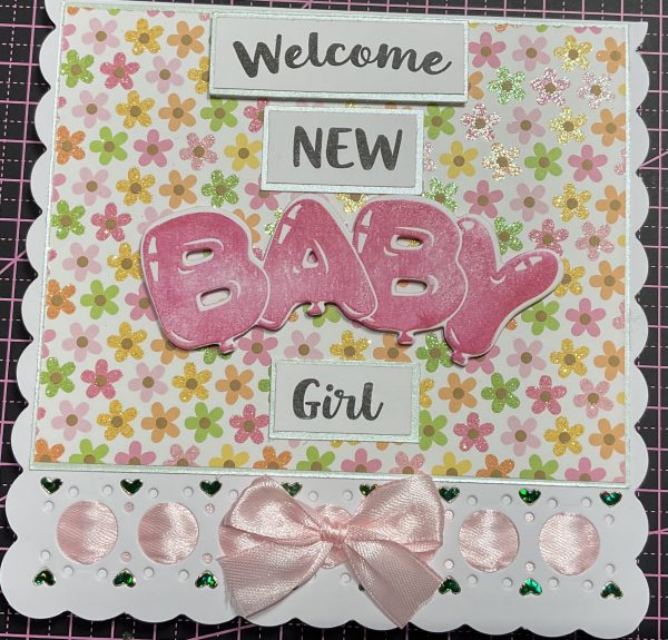 New baby card