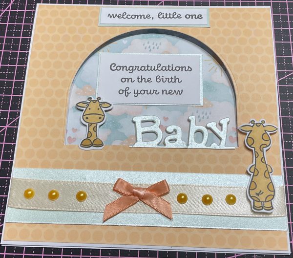 Peekaboo baby card - Image 2