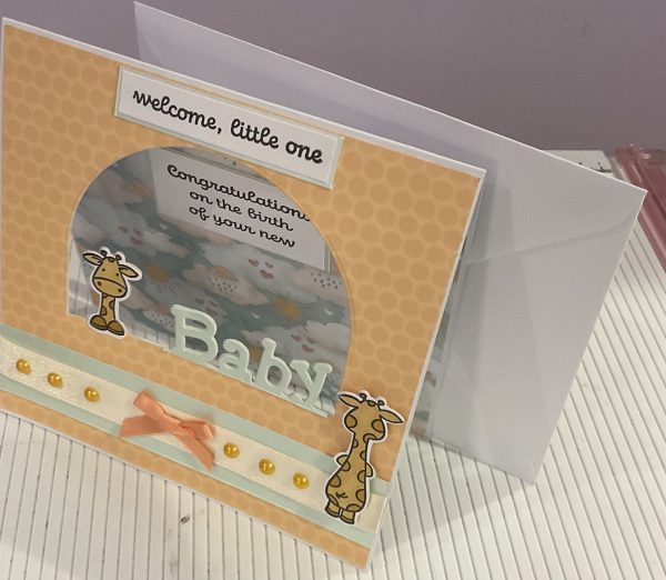 Peekaboo baby card - Image 5