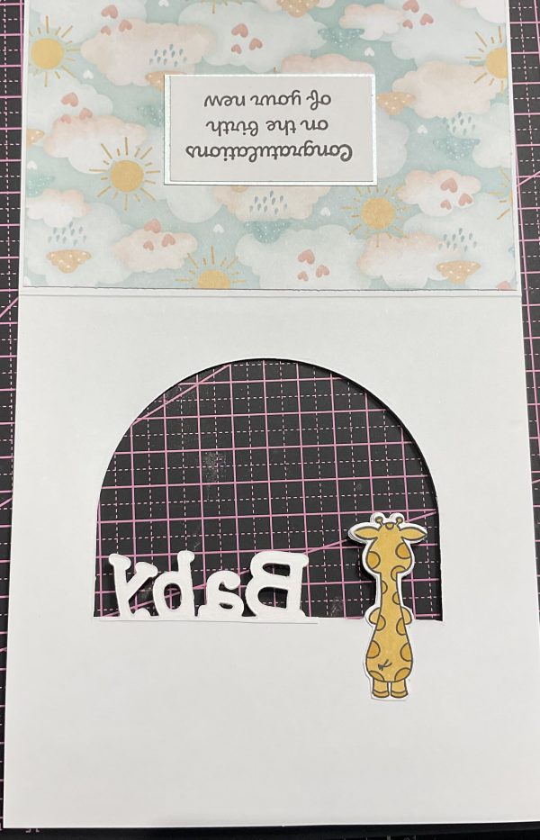 Peekaboo baby card - Image 6