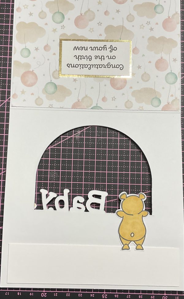 Peekaboo baby card - Image 2