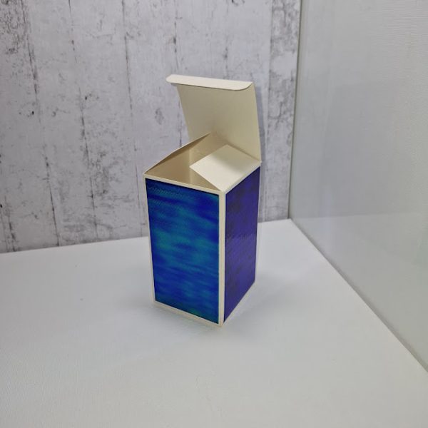 Blue Metalic Gift Box - Image 6