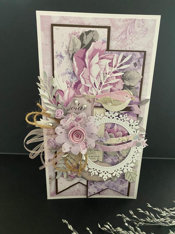 Floral Any Occasion Lilac Card