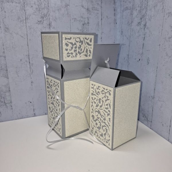 Silver Half Cracker Design Gift Box - Image 4