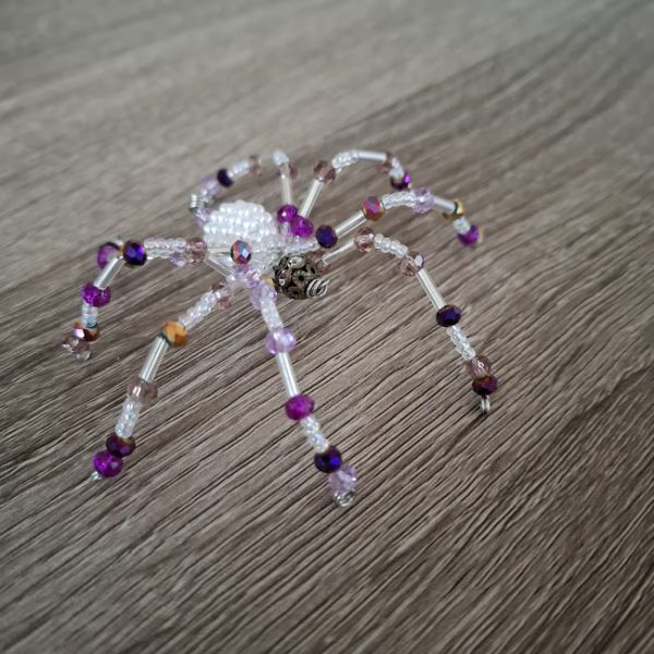 Dark Head Beaded Spider - Image 2