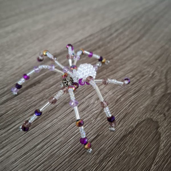 Dark Head Beaded Spider - Image 6