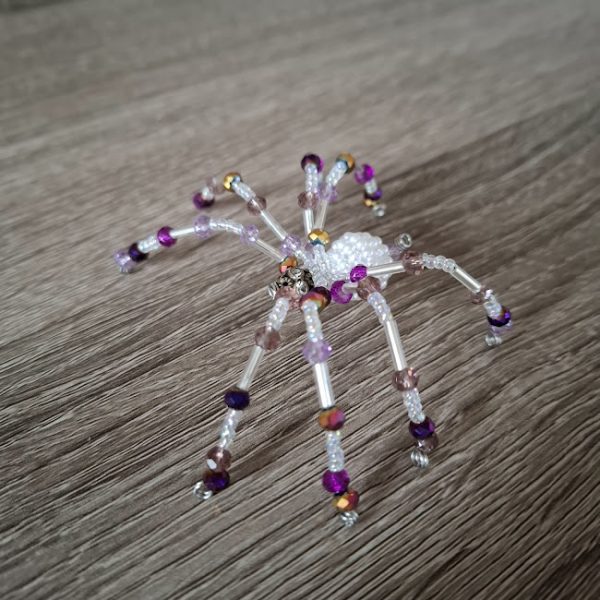 Dark Head Beaded Spider - Image 3